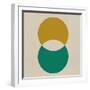 Two Circles II-Eline Isaksen-Framed Art Print