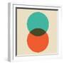 Two Circles-Eline Isaksen-Framed Art Print