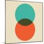 Two Circles-Eline Isaksen-Mounted Art Print