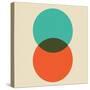 Two Circles-Eline Isaksen-Stretched Canvas