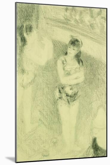 Two Circus Girls-Pierre-Auguste Renoir-Mounted Giclee Print