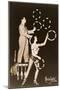 Two Circus Jugglers-null-Mounted Art Print