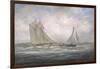 Two Classics: 'Aello Beta' and 'Marigold' Off the Isle of Wight, 2005-Richard Willis-Framed Giclee Print