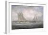 Two Classics: 'Aello Beta' and 'Marigold' Off the Isle of Wight, 2005-Richard Willis-Framed Giclee Print