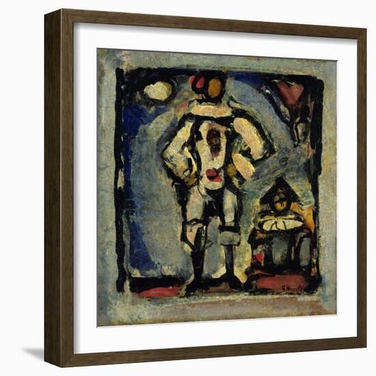 Two Clowns-null-Framed Giclee Print