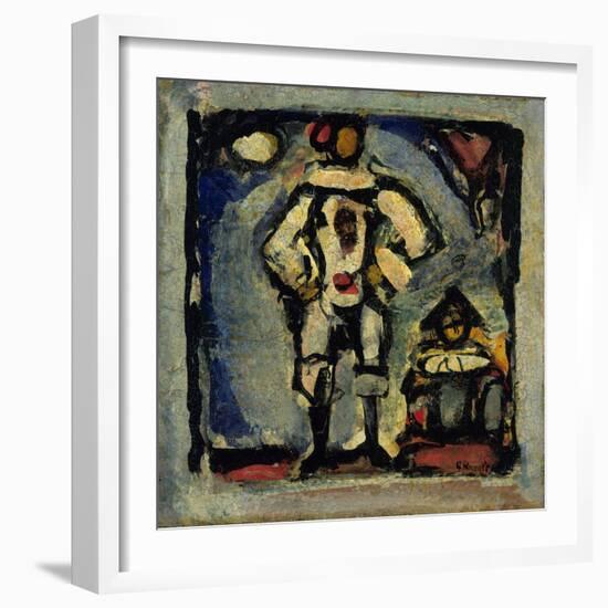 Two Clowns-null-Framed Giclee Print