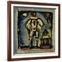 Two Clowns-null-Framed Giclee Print