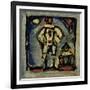 Two Clowns-null-Framed Giclee Print