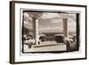 Two columns and the sea-Theo Westenberger-Framed Photographic Print