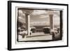 Two columns and the sea-Theo Westenberger-Framed Photographic Print