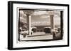 Two columns and the sea-Theo Westenberger-Framed Photographic Print