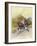 Two Competitors in the Tourist Trophy Race Fight It out Amid the Hills of the Isle of Man-Grimes-Framed Photographic Print