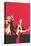 Two Couples Ballroom Dancing-null-Stretched Canvas