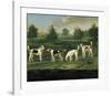 Two Couples of Hounds in a Park-Francis Sartorius-Framed Premium Giclee Print