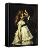 Two Cousins-Tranquillo Cremona-Framed Stretched Canvas