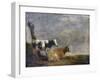 Two Cows, after Paulus Potter, 1652-Paulus Potter-Framed Art Print