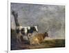 Two Cows, after Paulus Potter, 1652-Paulus Potter-Framed Art Print