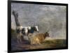 Two Cows, after Paulus Potter, 1652-Paulus Potter-Framed Art Print