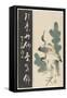 Two Cranes and Pine Branches, Early 19th Century-Katsushika II Taito-Framed Stretched Canvas