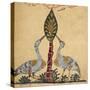 Two Cranes-Aristotle ibn Bakhtishu-Stretched Canvas