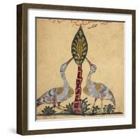 Two Cranes-Aristotle ibn Bakhtishu-Framed Giclee Print