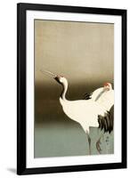 Two Cranes-Koson Ohara-Framed Giclee Print