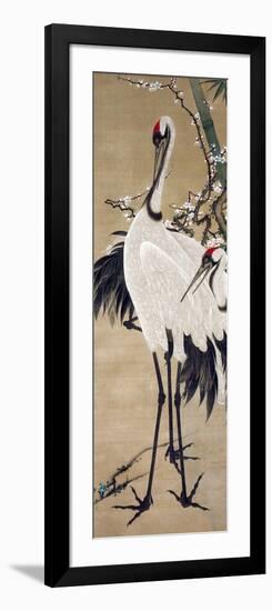 Two Cranes-Jakuchu Ito-Framed Giclee Print