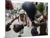 Two Cuban Boys Show Their Boxing Skills-null-Mounted Photographic Print