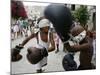 Two Cuban Boys Show Their Boxing Skills-null-Mounted Photographic Print