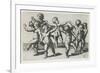 Two Cupids Leading Children in a Dance, C. 1517-1520-Marcantonio Raimondi-Framed Giclee Print