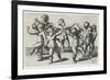 Two Cupids Leading Children in a Dance, C. 1517-1520-Marcantonio Raimondi-Framed Giclee Print