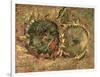 Two Cut Sunflowers, c.1887-Vincent van Gogh-Framed Giclee Print