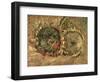 Two Cut Sunflowers, c.1887-Vincent van Gogh-Framed Giclee Print