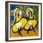 Two Dancers, 1910-1911-Ernst Ludwig Kirchner-Framed Giclee Print