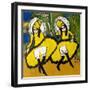 Two Dancers, 1910-1911-Ernst Ludwig Kirchner-Framed Giclee Print