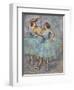 Two dancers. Around 1905. Pastel on cardboard.-Edgar Degas-Framed Giclee Print