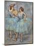 Two dancers. Around 1905. Pastel on cardboard.-Edgar Degas-Mounted Giclee Print