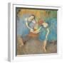 Two Dancers at Rest Or, Dancers in Blue, circa 1898-Edgar Degas-Framed Giclee Print