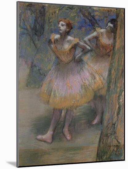 Two Dancers, c.1893-–98-Edgar Degas-Mounted Giclee Print