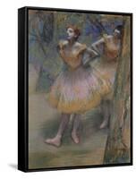 Two Dancers, c.1893-–98-Edgar Degas-Framed Stretched Canvas