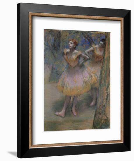 Two Dancers, c.1893-–98-Edgar Degas-Framed Giclee Print