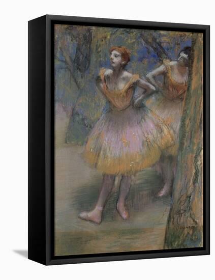 Two Dancers, c.1893-–98-Edgar Degas-Framed Stretched Canvas