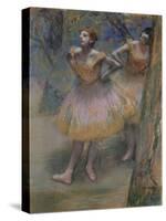 Two Dancers, c.1893-–98-Edgar Degas-Stretched Canvas