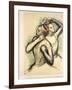 Two Dancers, C.1897-Edgar Degas-Framed Giclee Print