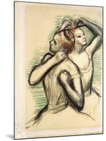 Two Dancers, C.1897-Edgar Degas-Mounted Giclee Print