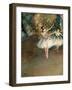 Two Dancers on the Stage, 1874-Edgar Degas-Framed Premium Giclee Print