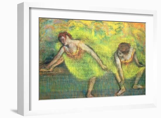 Two Dancers Relaxing-Edgar Degas-Framed Giclee Print