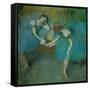 Two Dancers Resting, or Two Dancers in Blue, 1898-Edgar Degas-Framed Stretched Canvas