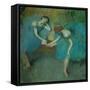 Two Dancers Resting, or Two Dancers in Blue, 1898-Edgar Degas-Framed Stretched Canvas