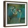 Two Dancers Resting, or Two Dancers in Blue, 1898-Edgar Degas-Framed Giclee Print